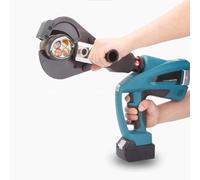 Rechargeable Hydraulic Cable Cutter, 18V Battery Powered Wire Cable Cutting Tool with LED Light Light Elect, 70KN Electric Crimping Force, EZ-65C Copper for 65mm Copper and Aluminium Cables
