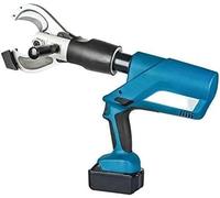 Rechargeable Hydraulic Crimping Pliers, Electric Wire Cutting Tool EZ-85C Copper Cable Cutters, Battery Powered Hydraulic Cable Cutter for Φ85mm Cu/Al Cable and Armoured Cable with LED Light