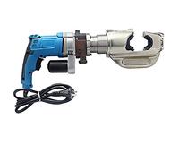 Rechargeable Hydraulic Crimping Tool with 12 Dies for Electrical Terminal Connections