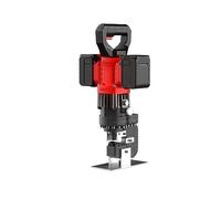 Rechargeable Hydraulic Hole Puncher Angle Steel Puncher 1500W Portable Dual Battery Angle Steel Iron Channel Stainless Steel(Angle Steel)