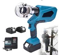 Rechargeable Hydraulic Pliers, 18V/4Ah Electric Crimping Tool for Copper and Aluminum Terminals, Hydraulic Crimping Machine