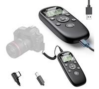 Rechargeable Intervalometer Timer Shutter Release Remote with LCD Screen Compatible with Sony A7 III A7 IV A7R IV A7C II A6600 A6700 RX100 VII ZV-1 ZV-E1 ZV-E10 II for Time-Lapse Photography