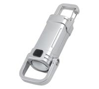Rechargeable Keychain Light - Adjustable Bright Mini Flashlight for Outdoor Adventure, Camping, and Night Running with USB Charging, Portable LED Lighting Work Dorm College Fishing Diving, Black, Pock