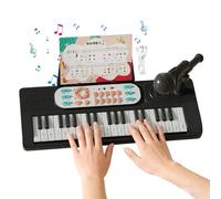 Rechargeable Kids Piano - 37-Key Musical Instrument, Microphone Toy, Playing Modes, Kids Keyboard Piano | Educational Music Toy Set Children, for Girls Boys Birthday Holiday Learning