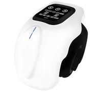 Rechargeable Knee Massager with Infrared Heating, Cordless Brace, 3 Level Vibration, LED Screen, for Knee, Shoulder and Elbow Use, Fabric, Gift Ready, 9.4 x 6.3 x 4.3 in / 24 x 16 x 11 cm