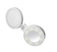 Rechargeable LED Camera Light with Soft Glows for Smartphone Photography Streaming Content Creation Vlog Lighting Equipment