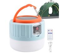 Rechargeable Led Camping Lantern, Solar Camping Light - Portable Tent Lights - Versatile Camping Lights Charging Durable Lighting