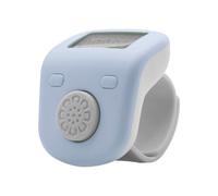 Rechargeable LED Finger Clicking Counter with 288 Count Capacity Ergonomic for Inventory Trackings Sports Believers Prayer Multifunction Counting Tool for Sports/Religion