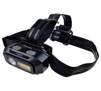 Rechargeable LED Head Torch, 800lm, IP54, Black - 1600-0501