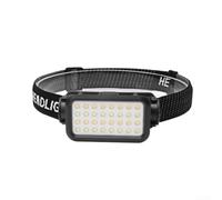 Rechargeable LED Headlamp 1200mAh Motion Sensor | High luminosity LED, COB bulbs, 500m range, ideal for night hiking, outdoor adventures