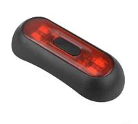Rechargeable LED Helmet Taillight for Cycling & Motorcycle - High Visibility Rear Safety Light with USB Charging - Red Flashing Mode for Night Road Bike(Red light)