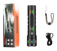 Rechargeable LED Lantern, 30W White Light, 6000mAh Built-in Battery, Zoomable Focus, Outdoor Camping & Hiking Use(P120, 50W Long, Four)