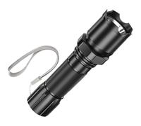 Rechargeable LED Lantern - Bright Outdoor USB Torch, Backup Led | Side Feature Design, Hiking Camping Gear, Multi-Function Fishing Tool, Long Range Source for Travel Advent