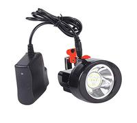 Rechargeable LED Mining Headlamp, Waterproof Explosion-Proof Miner Cap Light, High Power Helmet Headlamp for Coal Mining, Coon Hunting, Night Work, Hiking, Caving, Outdoor Adventure