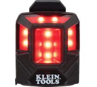Rechargeable LED Safety Lamp with Magnet, 4-Modes, Mounts to Klein Hard Hats and Safety Helmets, Red Light Klein Tools 56063