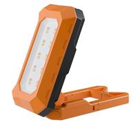 Rechargeable LED Work Light Cordless, 3000K-6500K CCT 500 Lumen, 40Hour Max, Adjustable 180° Stand IP54 Waterproof Compact Portable Job Site Lighting for Auto Repair DIY Outdoor Camping, Gift for Man