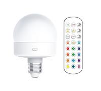 Rechargeable Light Bulbs | Color-Changing RGB Led Smart Bulb | E26/e27 Magnetic Bulbs with Timer Dimming for Bedside Lamp, Wall Lamps, Desk Lamp, Night Light, Indoors