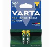 Rechargeable Micro AAA Nickel-Metal-Hydride Battery 1.2V 1000mAh R3 Ø10.5mm