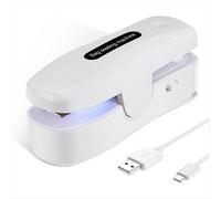 Rechargeable Mini Bag Sealer 2-in-1 Heat Sealer with Cutter