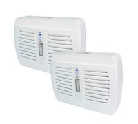 Rechargeable Mini Dehumidifier x 2 | Drawers & Cupboards