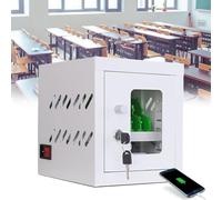 Rechargeable Mobile Phone Charging Cabinet with USB Ports, Universal Wheels - Ideal for Schools, Airports, Companies and Businesses