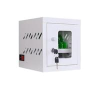 Rechargeable Mobile Phone Charging Locker Portable Charging Station with 6 Slots for School Church AirportSecure Storage Cart for Cell Phones Ideal for Events & Gatherings