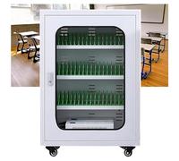 Rechargeable Mobile Phone Charging Locker Station with Wheels20/30/40/50/60 Cells 5V 2A Efficient MultiDevice Storage for Offices & Companies