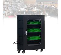 Rechargeable Mobile Phone Storage Locker, Classroom Locking Charging Station with Wheels, Combination Lock for Schools and Offices, 20 Devices
