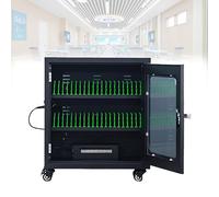 Rechargeable Mobile Phone Storage Locker with Combination Lock, 360° Universal Wheels, for iPad and Phone Charging (60 Slots)