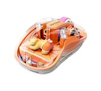 Rechargeable Mouse Cute Doll 3 Mode Mause With Power Display For Tablets B2G2 Gift Kids Laptop
