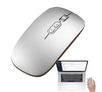 Rechargeable Mouse for Laptop 2.4G Wireless Ergonomic AI Voice Mouse | 1600DPI, Silent Click, Voice Recognition/Search/Input, Portable 28 Languages Translator Mouse for Game Offices PC