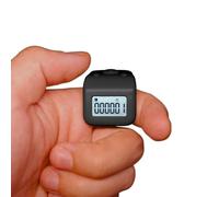 Rechargeable Multifunctional Finger Counter, 6-Channel Waterproof Silent Tally Clicker for Swimming Knitting Prayer Counting