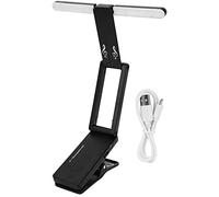 Rechargeable Music Stand Light, Foldable Portable LED Lamp with Dual Brightness & Auto Shut-Off for Wide Illumination