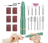 Rechargeable Nail Drill | Portable Electric Nail File | Nail Drill Kit | Portable Manicure Pedicure Set with Adjustable 3 Speeds Hand Foot Nail Care Tools for Home Nail Salon