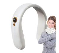 Rechargeable Neck Warmer - Neck and Hand Warmer, Multifunctional Neck Warmer | Cross-Border Hand Warmer with USB Charger, 4 Adjustable Temperatures, Fast Heating Pad, Hand Warmer for