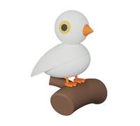 Rechargeable Night Lamp with Motion Sensors Base Creative Bird Shape Atmospheres Light for Bedroom Bedside Atmospheres Light