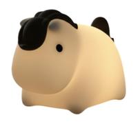 Rechargeable Nightlight, Horse Animal Lamp, Light with Auto-Timer Feature, Soft Squishy Silicone Body, Portable Gear with Sturdy Build, Dimmable Warm Glow Bedside for Living Room Den