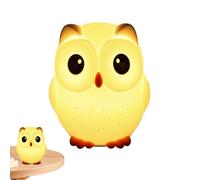 Rechargeable Nursery Night Lamp, Silicone Nursery Lamp, Cute Owl Bedside Light, Owl Night Light, Night Light for Kids, Bedside Night Lamp, Nursery Night Light, Study Room Night Lamp, Kids Owl Lamp,