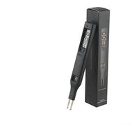 Rechargeable Optocoupler Tester For Igbt Transistor Thyristor Npn Pnp Mos Tube Detection With Type-c Charging And Elastic Probe Black(TO2)