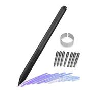 Rechargeable Pen for HP Active Pen G3 EliteBook x360 G3/G4/G6/G7/G8/G9, for HP Elite x2 / ZBook Studio x360 G5 / ProBook G1/G2, T4Z24AA 1FH00AA 4KL69AA Pen with Nibs, Black