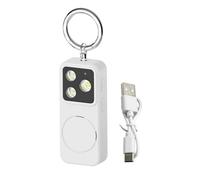 Rechargeable Personal Alarm - Safety Keychain with High Value of 150dB, Extremely Loud Security Siren for Protection | Women Girls Kids Elderly Students College Tägli