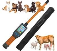 Rechargeable Pet Microchip Scanner - 480x320 LCD Display, 20000 Scan Records Memory, FDX-B/FDX-A Reader for Small Animals, ISO 11784/11785,for Shelters & Vets