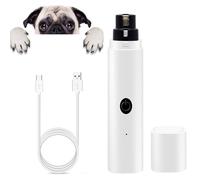 Rechargeable Pet Nail Clippers, Rechargeable Pet Nail Clippers with LED Light, Electric Nail Grinder Pa, Painless Paw Care and Smoothing for Small, Medium and Large Dogs and Cats