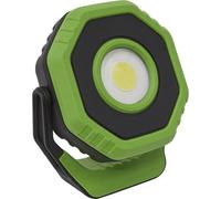 Loops Rechargeable Pocket Floodlight - 360 Degree Swivel - 14W COB LED - Green Loops Green