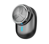 Rechargeable Portable Electric Travel Shaver Pocket Size Washable Electronic Men Trimmer KnivesShaving Face Beard Colorful Breathing Light Shaver Automatic Color Adjustment Electric with High C