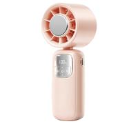 Rechargeable Portable Fan - Foldable Mini Cooling Device, Quiet Desktop Air Flow Fan | Strong USB Fan for Travel Camping Tent, Ex