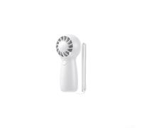 Rechargeable Portable Handheld Fan Featuring Advanced Cooling Tech And Four Settings For Indoor Air Quality Improvement During Summer Days White(white)