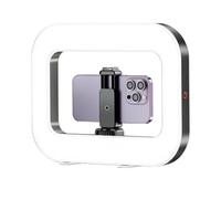 Rechargeable Portable Handheld Fill Light with Adjustable Bicolour Illumination, Video Recording Lights For Smartphone Content Creation, for Outdoor Photography