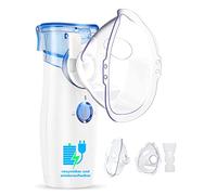 Rechargeable Portable Inhalators Machine Mini steam Nebuliser for Kids and Adults Travel and Home Daily Use Gifts(Blue)