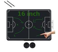 Rechargeable Portable LCD Coaching Board for Soccer Tactics- 16 Inch Reusable Digital Playbook with Stylus, Ideal for Coaches, Players on Courtside & Team Meetings